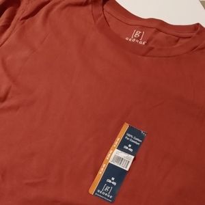 NWT. Burnt orange long sleeve shirt